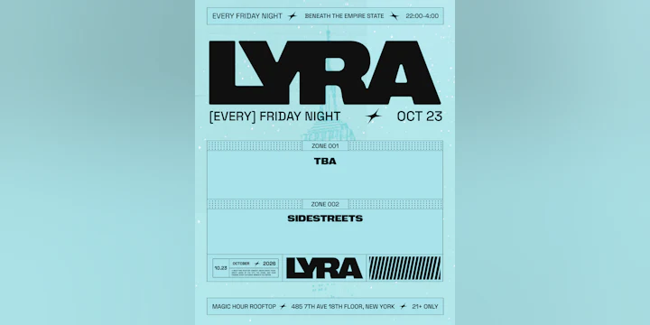 Lyra Rooftop Party 10.23.26