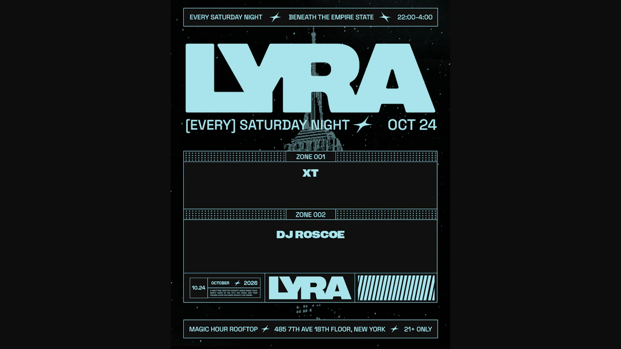 Lyra Rooftop Party 10.24.26