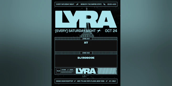 Lyra Rooftop Party 10.24.26