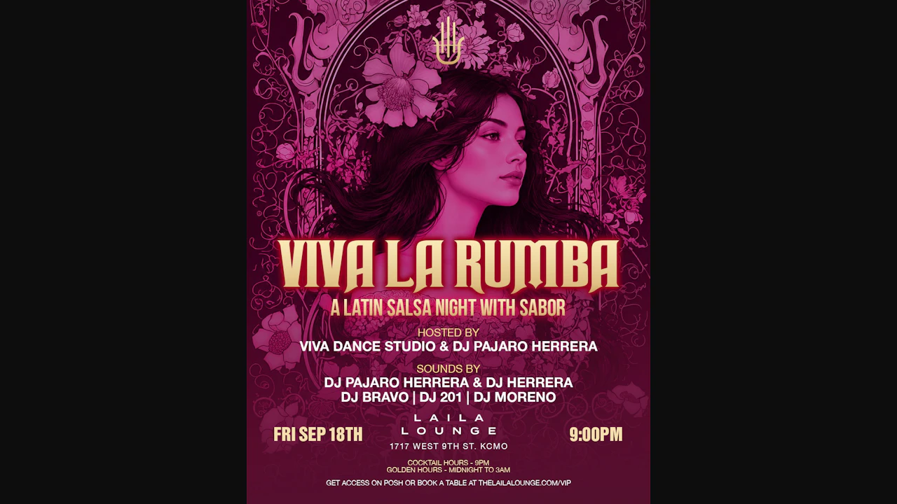 Viva La Rumba - A Latin Salsa Night with Sabor