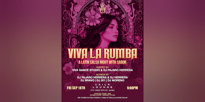 Viva La Rumba - A Latin Salsa Night with Sabor