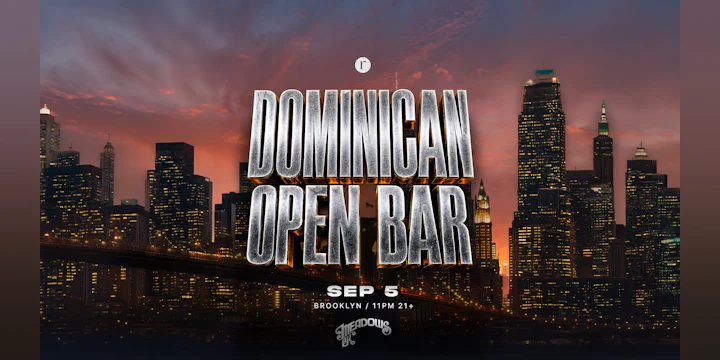 Dominican Open Bar