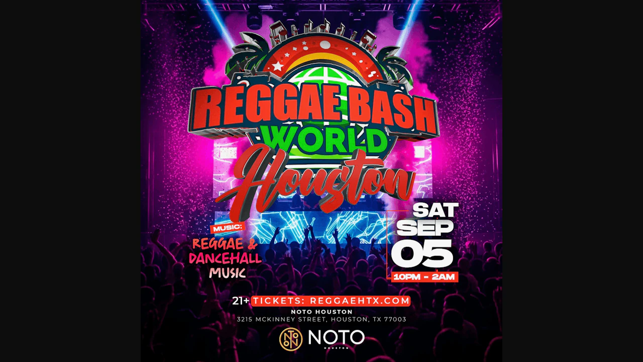 Reggae Bash World Houston