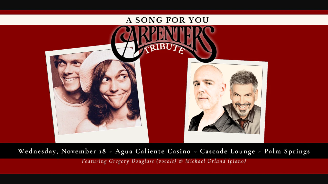 "A Song For You" Carpenters Tribute