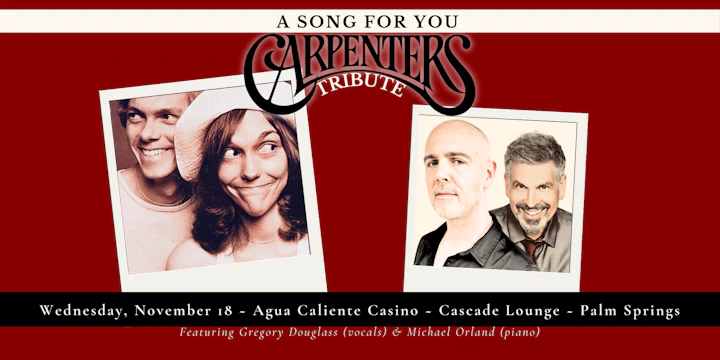 "A Song For You" Carpenters Tribute