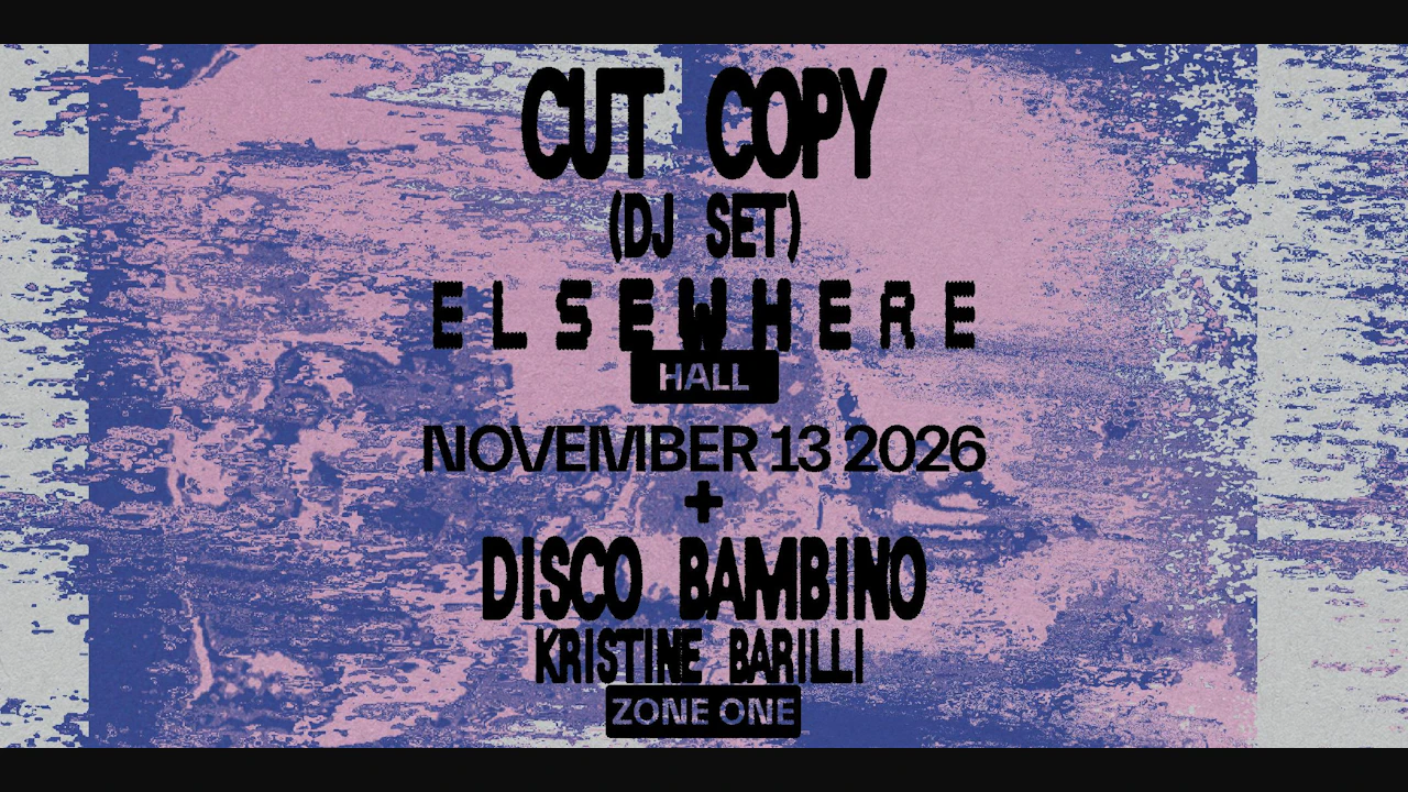 Cut Copy (dj), Disco Bambino, Kristine Barilli