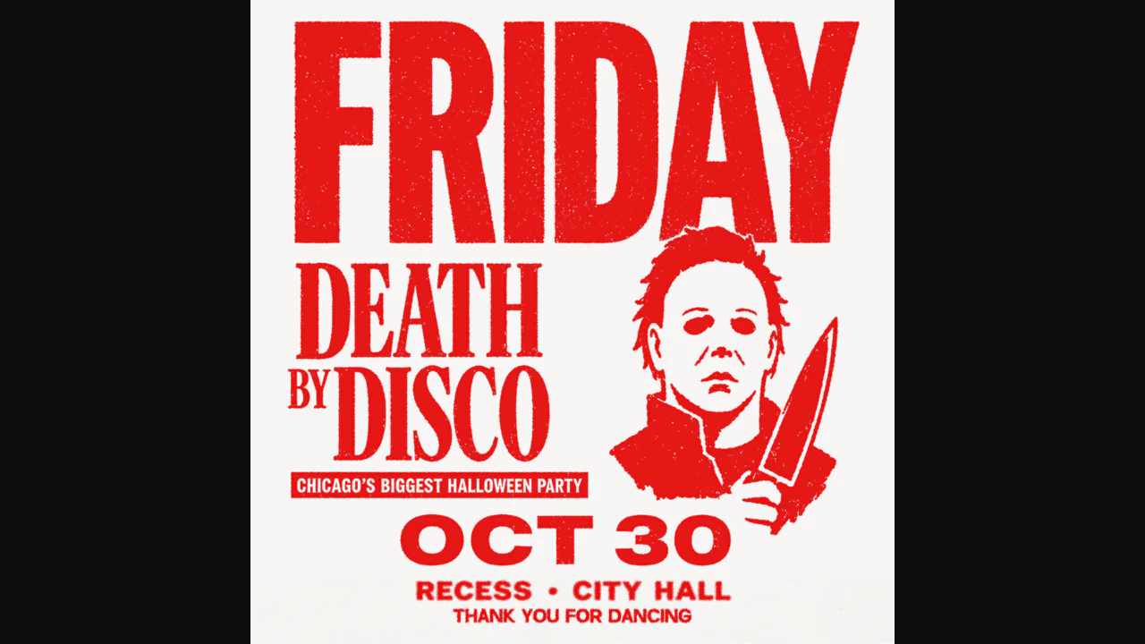 Death By Disco: Chicago's Biggest Halloween Pop-Up At Recess & City Hall
