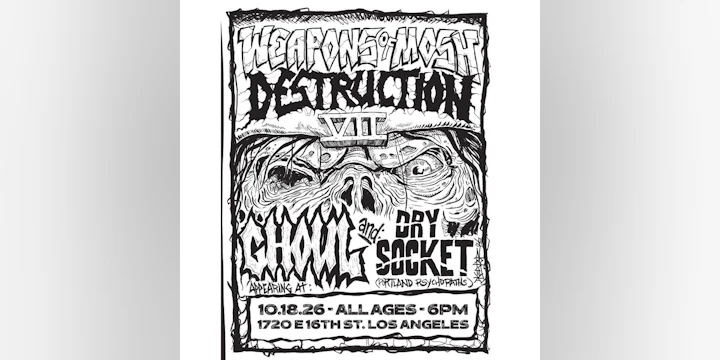 Ghoul : Dry Socket Tour
