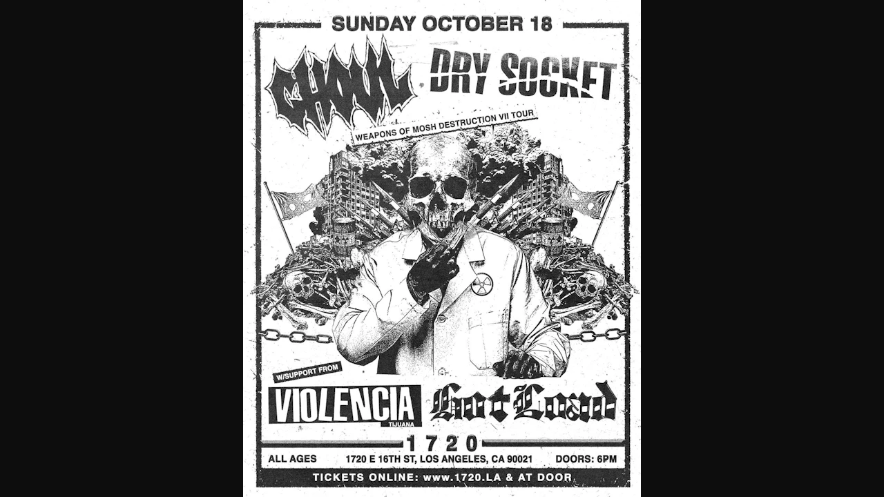Ghoul : Dry Socket Tour