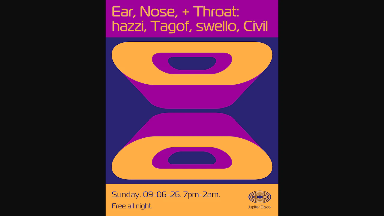 Ear, Nose, & Throat: hazzi, Tagof, swello, Civil