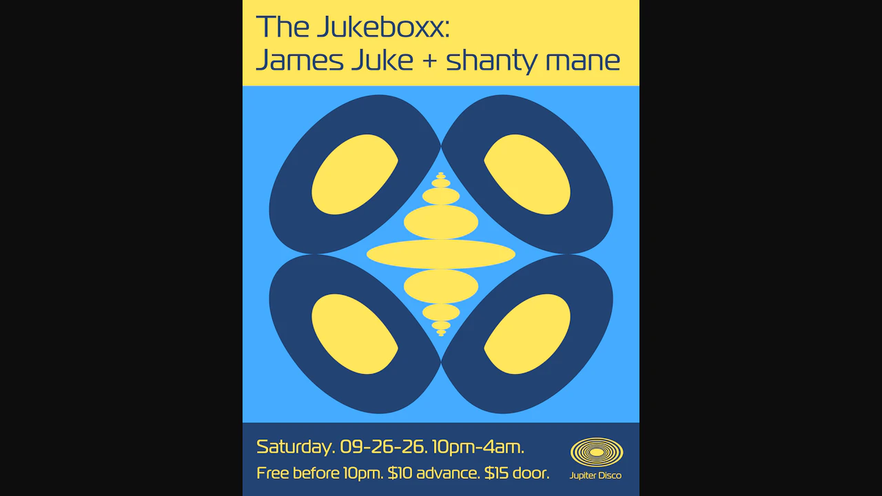 The Jukeboxx: James Juke + shanty mane