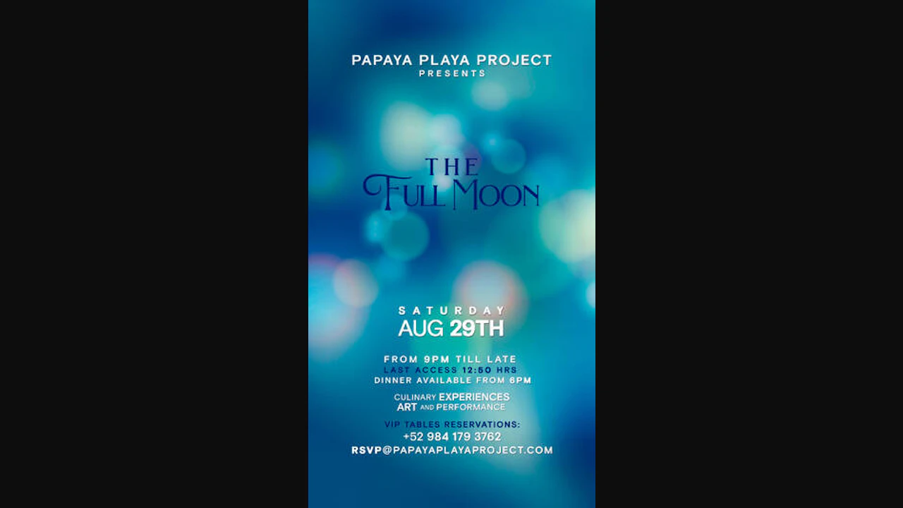 Papaya Playa Project • Presents • Ppp • Presents • the Full Moon