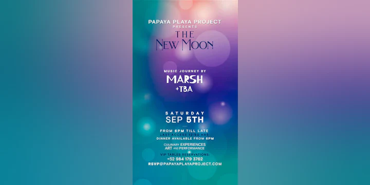 Ppp • Presents • the New Moon • Music Journey By @marsh