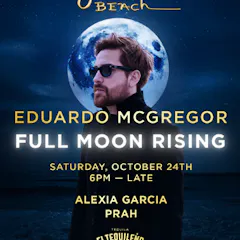 Full Moon Rising Gitano Beach