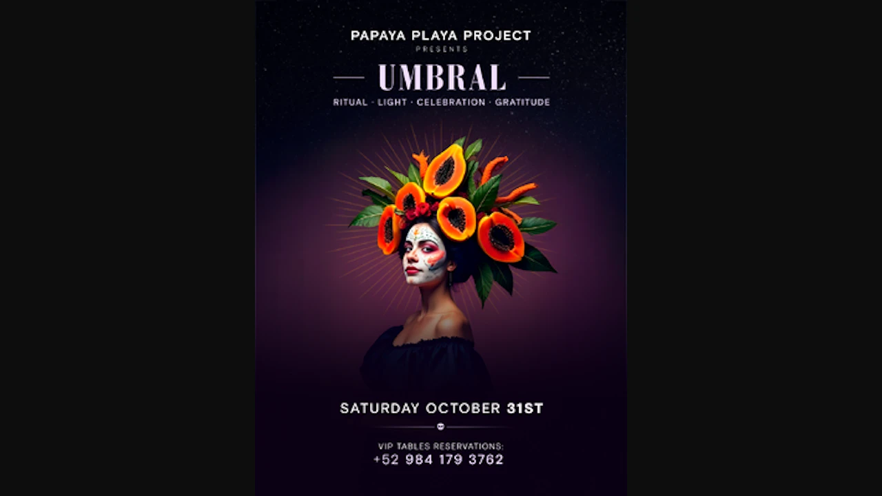 Papaya Playa Project Presents • Umbral • Dia De Muertos