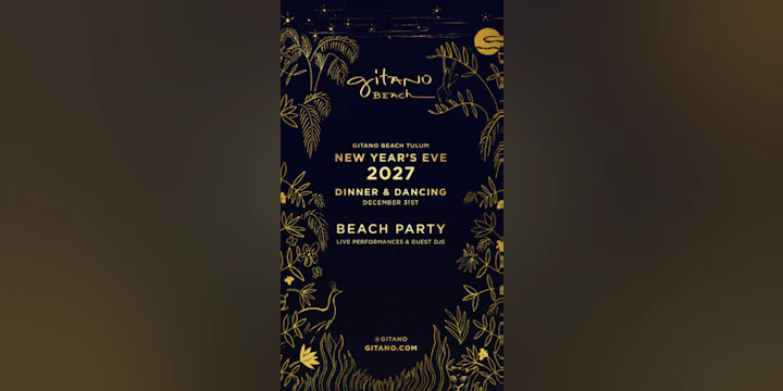 NYE 2027 Gitano Beach