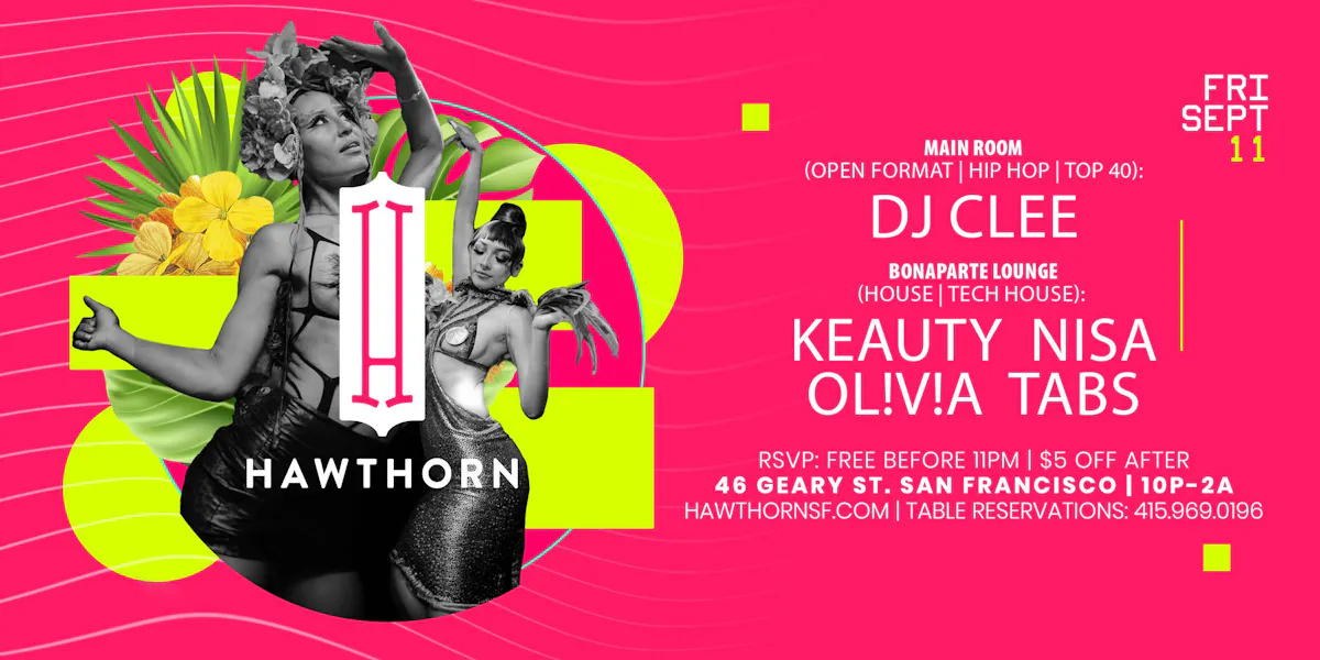 Hawthorn feat. Clee + Nisa, Ol!v!a, Keauty, Tabs