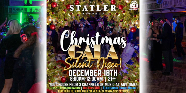 Christmas GALA Silent Disco at The Statler!