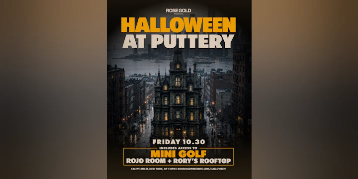House of Shadows: Puttery Halloween NYC — Oct 30