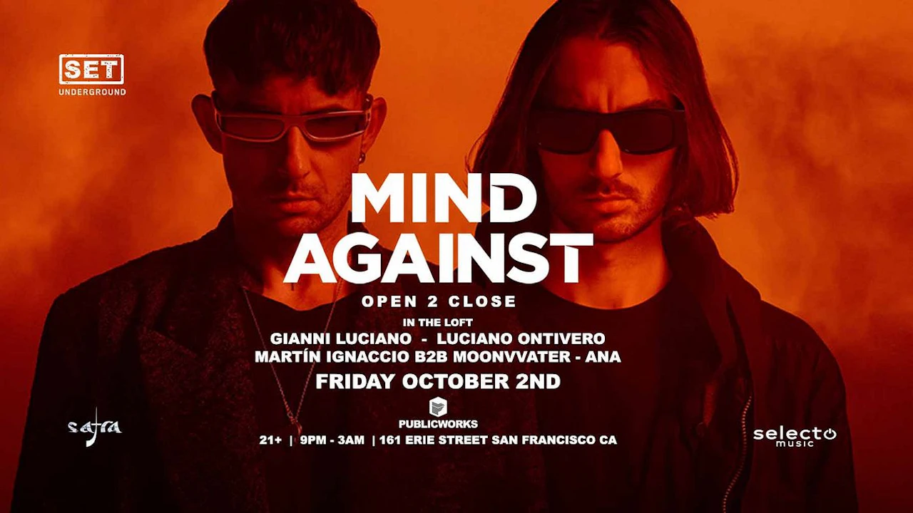 SET with Mind Against All Night Long at Public Works, San Francisco