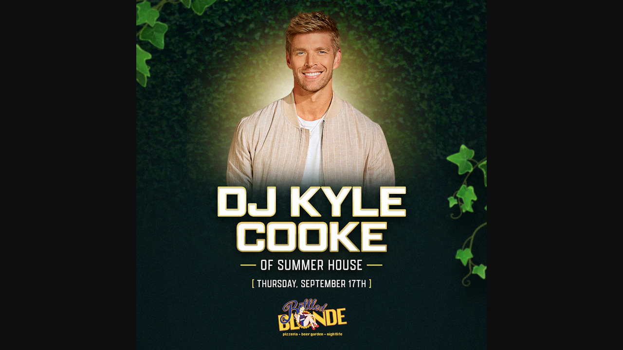 DJ Kyle Cooke of Summer House