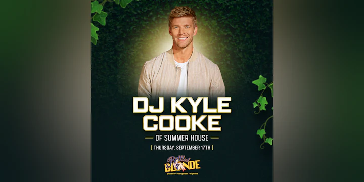DJ Kyle Cooke of Summer House