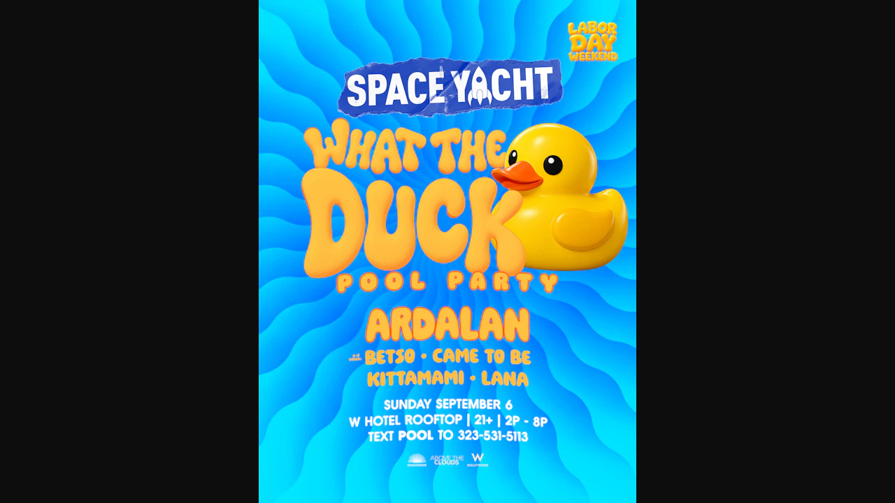 What The Duck Pool Party