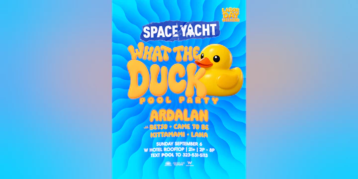 What The Duck Pool Party