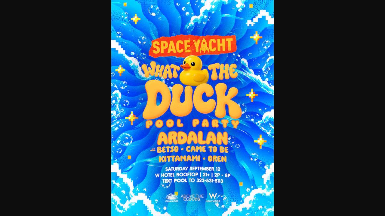 What The Duck Pool Party