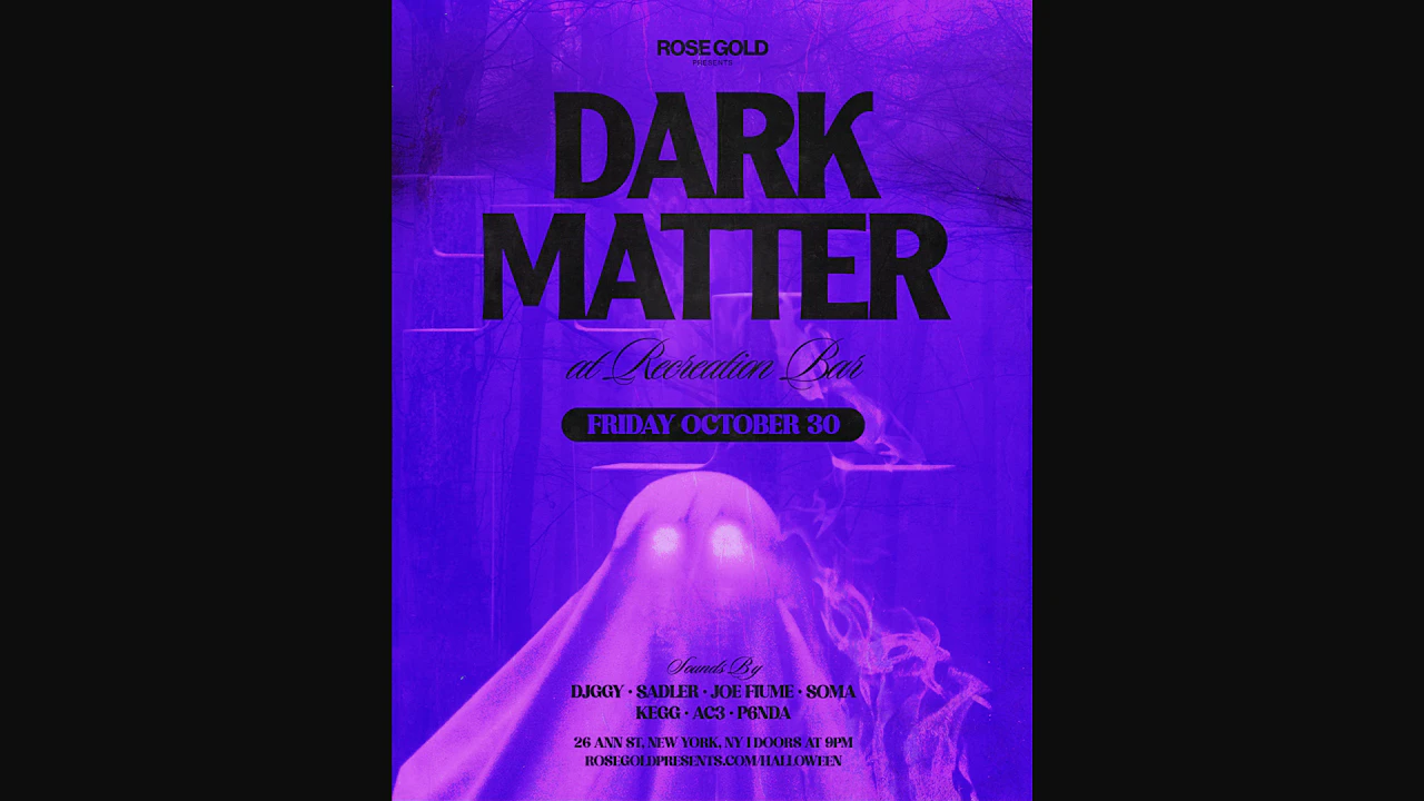 Dark Matter at Recreation Bar