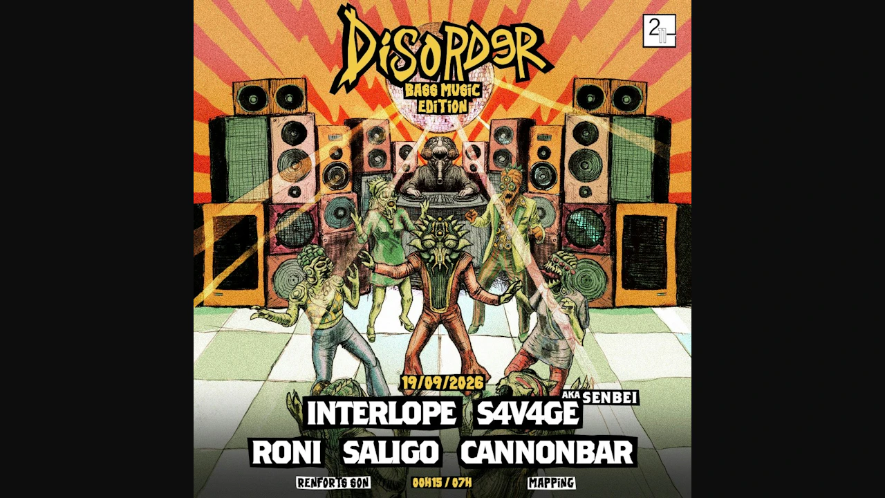 DISORDER Bass Edition: Interlope, Roni, S4v4ge, Saligo &more