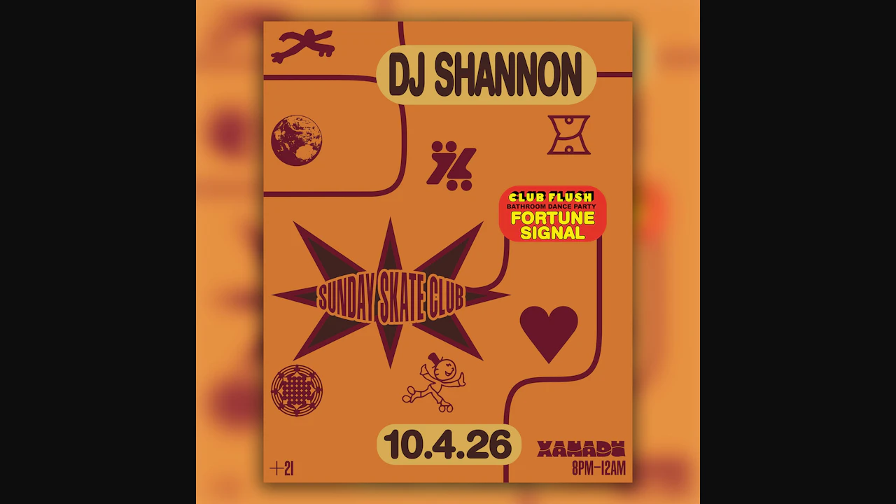 Sunday Skate Club ft. DJ Shannon | Club Flush: Fortune Signal (skate)
