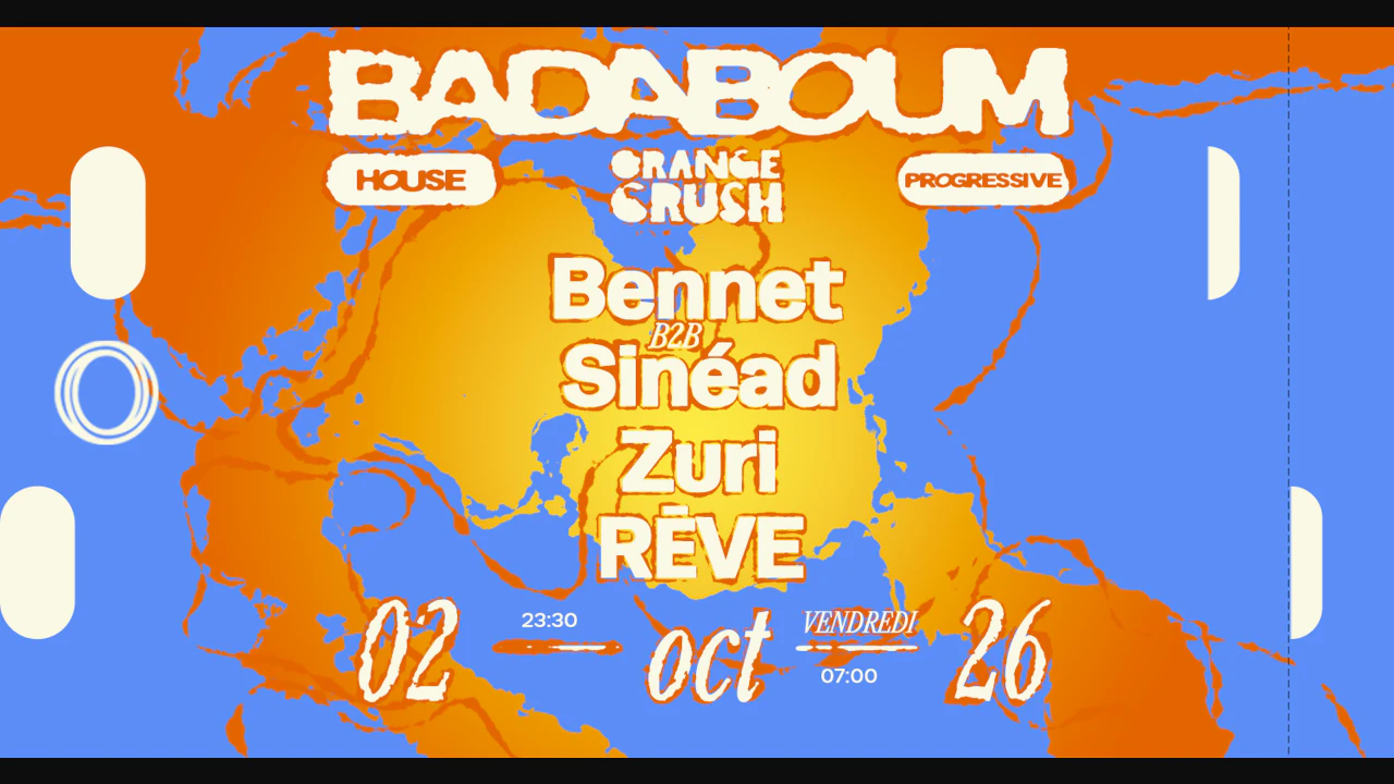 Orange Crush: Bennet B2B Sinéad, Zuri, RĒVE
