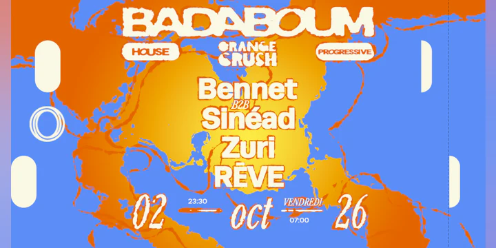 Orange Crush: Bennet B2B Sinéad, Zuri, RĒVE
