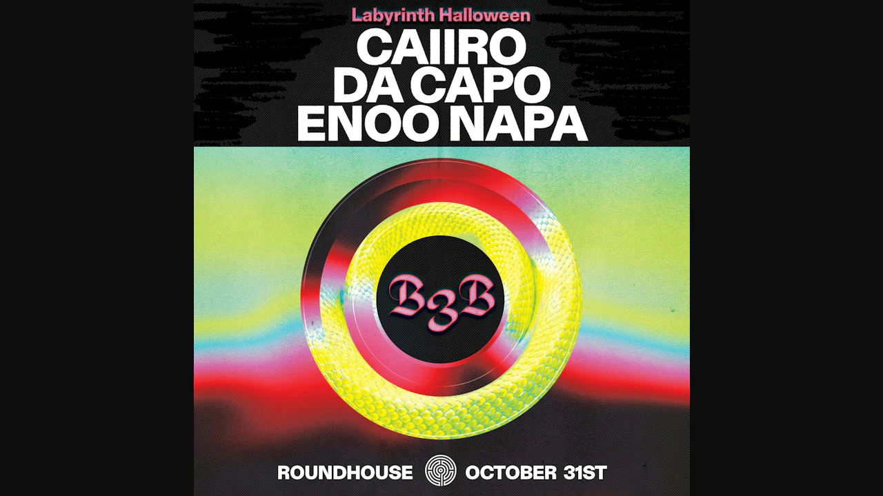 Labyrinth presents: Caiiro x Da Capo x Enoo Napa Halloween B3B