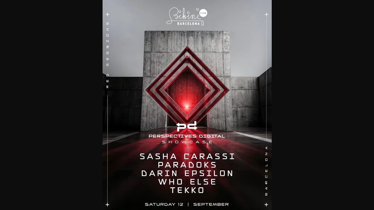 Red Perspectives pres. Sasha Carassi, Paradoks & more