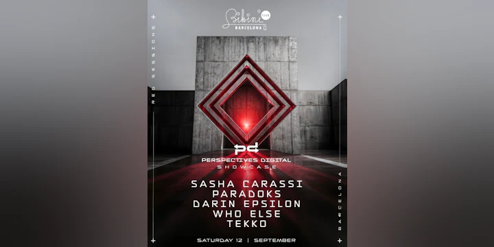 Red Perspectives pres. Sasha Carassi, Paradoks & more