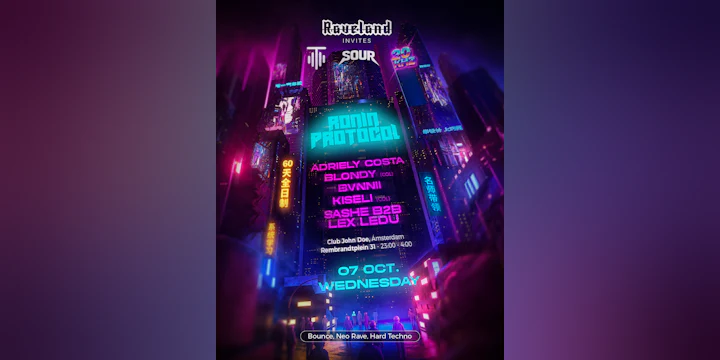 RAVELAND x 20kHz x TMT x SOUR : Hard Techno, Bounce & Neo Rave