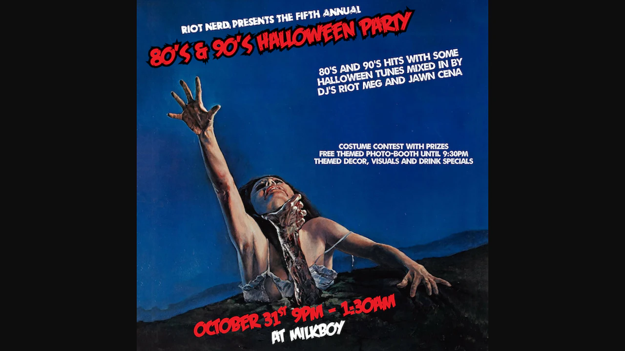 The 5th Annual 80's + 90's Halloween Dance Party