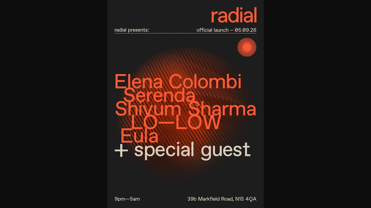 radial presents: official launch – saturday