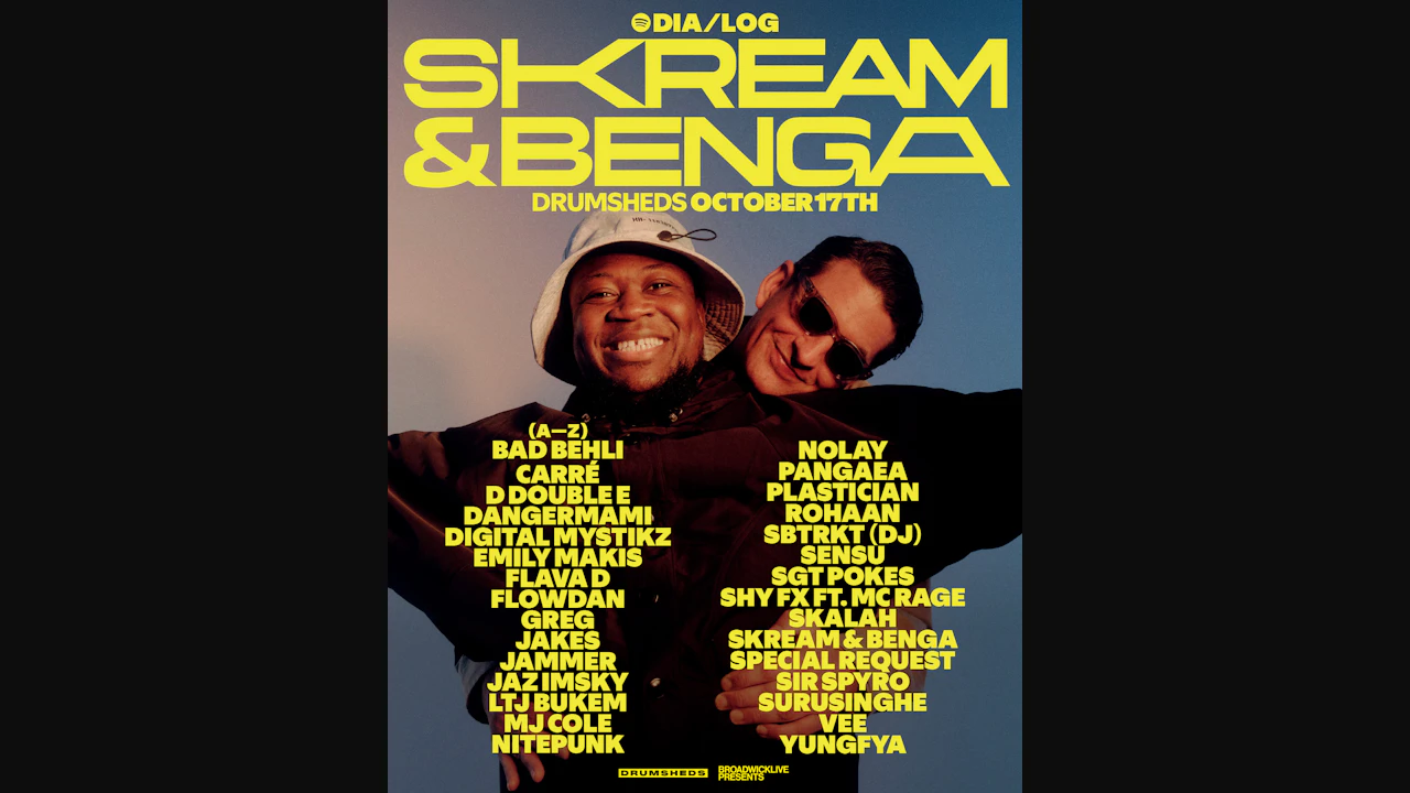 Spotify DIA/LOG with Skream & Benga