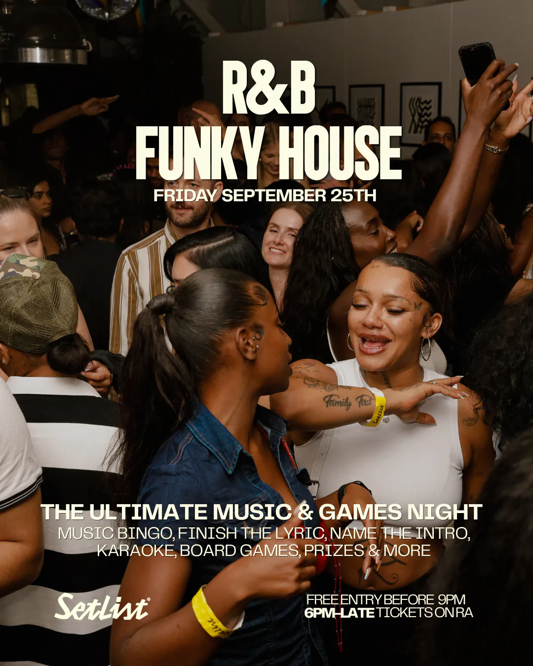 R&B And Funky House Night