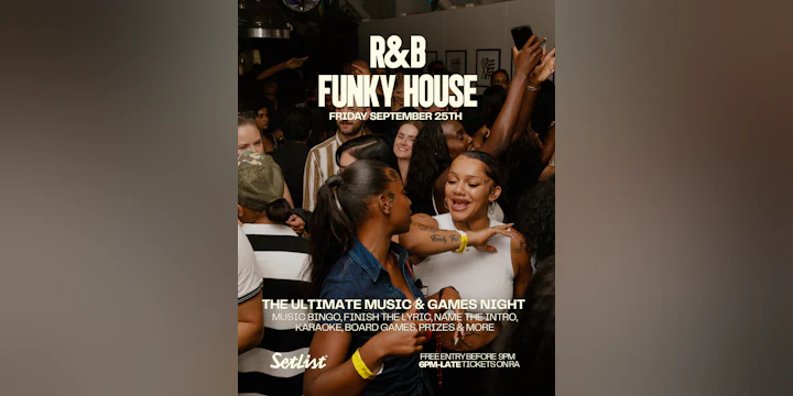 R&B And Funky House Night
