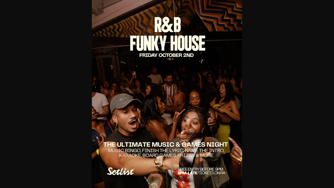 R&B And Funky House Night