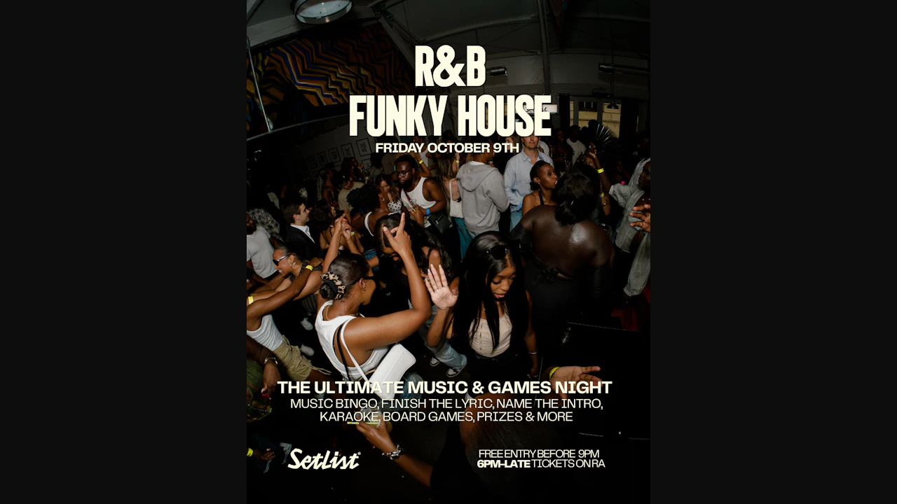 R&B And Funky House Night
