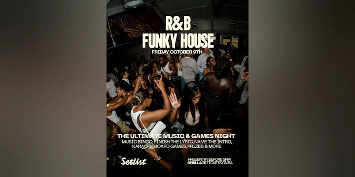 R&B And Funky House Night