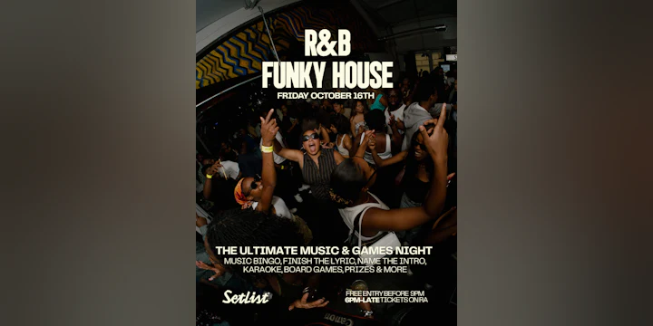 R&B And Funky House Night