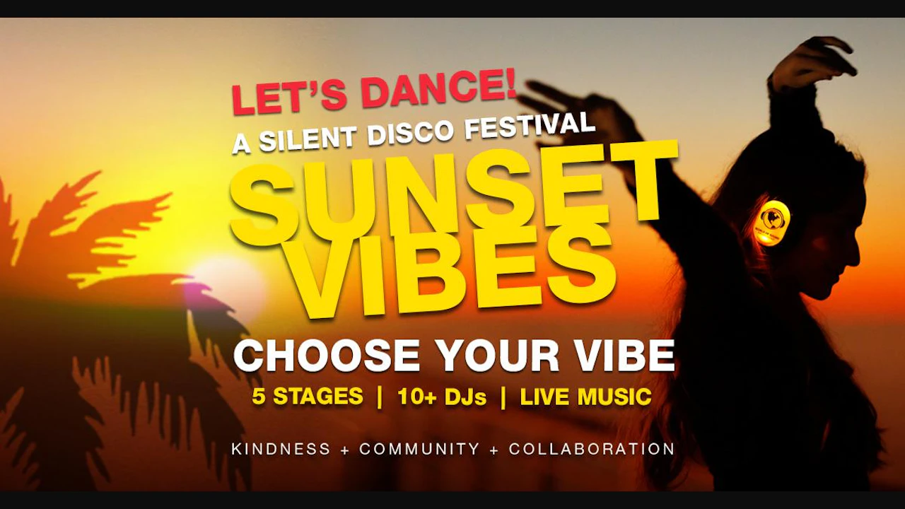 Full Moon Party - Sunset Vibes Silent Disco @ Vista / Hermosa Beach