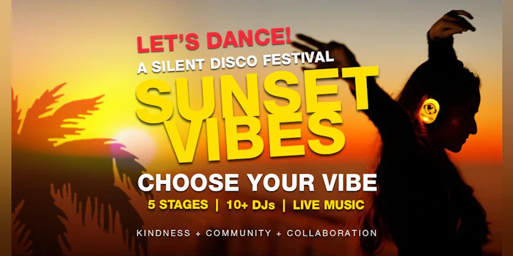 Full Moon Party - Sunset Vibes Silent Disco @ Vista / Hermosa Beach