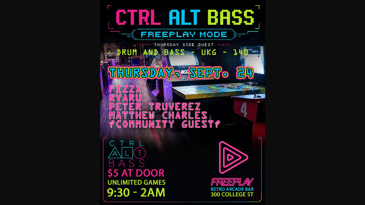 Ctrl Alt Bass: Freeplay Mode — Thursday Side Quest